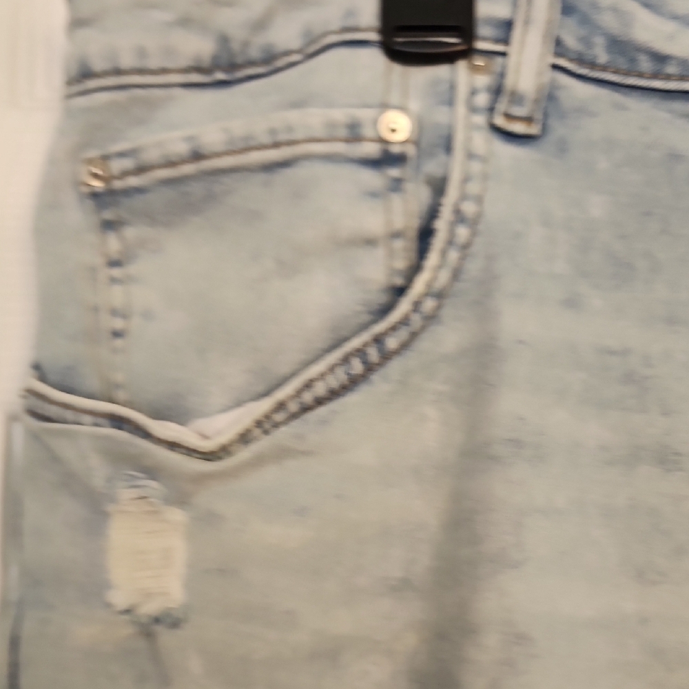 Size 21 Junior No Boundaries Light Blue Denim - Picture 6 of 14